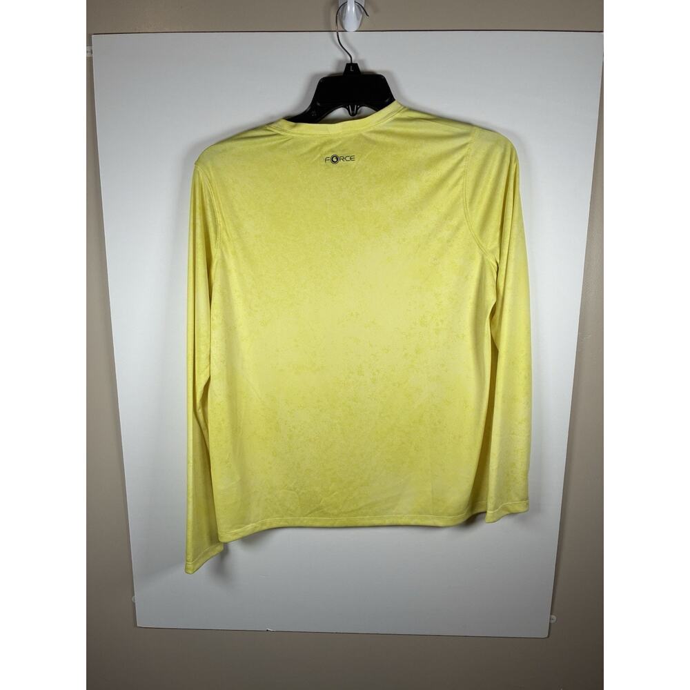 NWT 2 Carhartt Force Sun Defender Women's L Long Sleeve Graphic T-Shirt Yellow - Picture 5 of 9